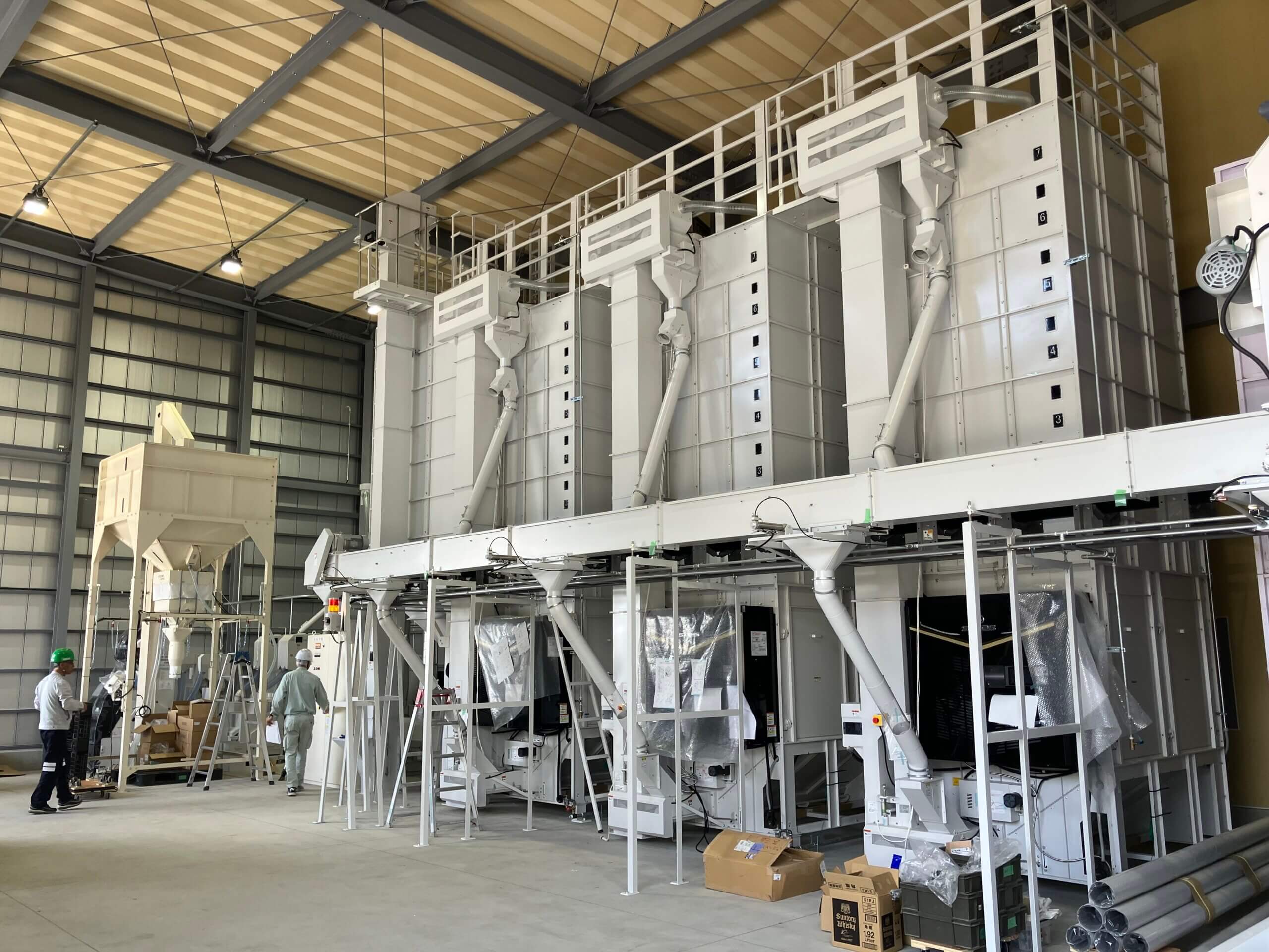 乾燥調製施設の新設工事