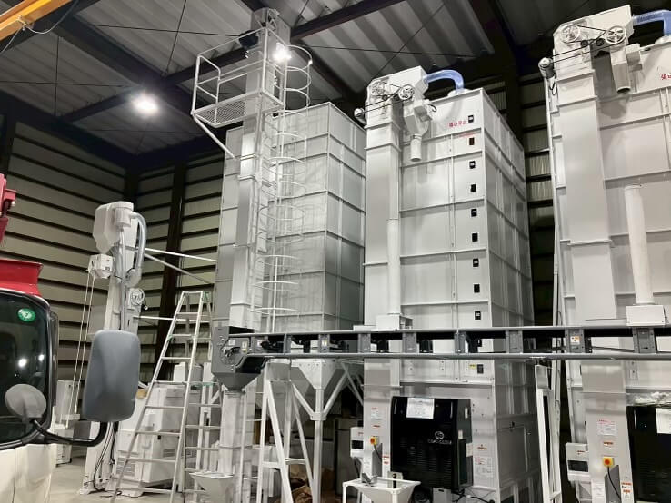 乾燥調製施設の新設工事